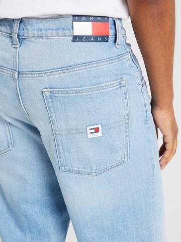 mėlyna Tommy Jeans Plačios klešnės Džinsai 'AIDEN BAGGY'