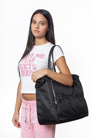 Juicy Couture Weekender in Schwarz: Vorderseite