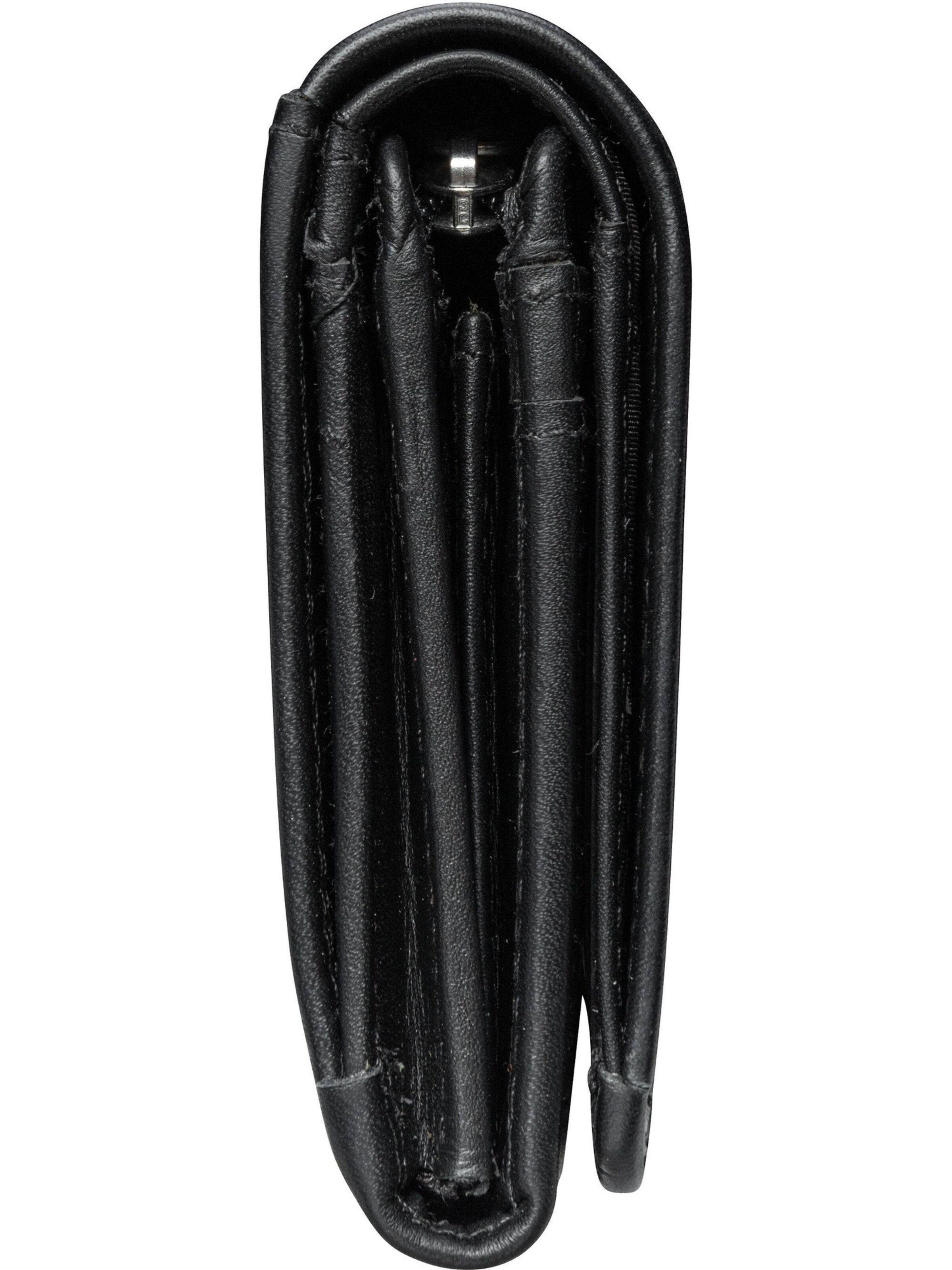 Portamonete 'Polo' di GOLDEN HEAD in nero