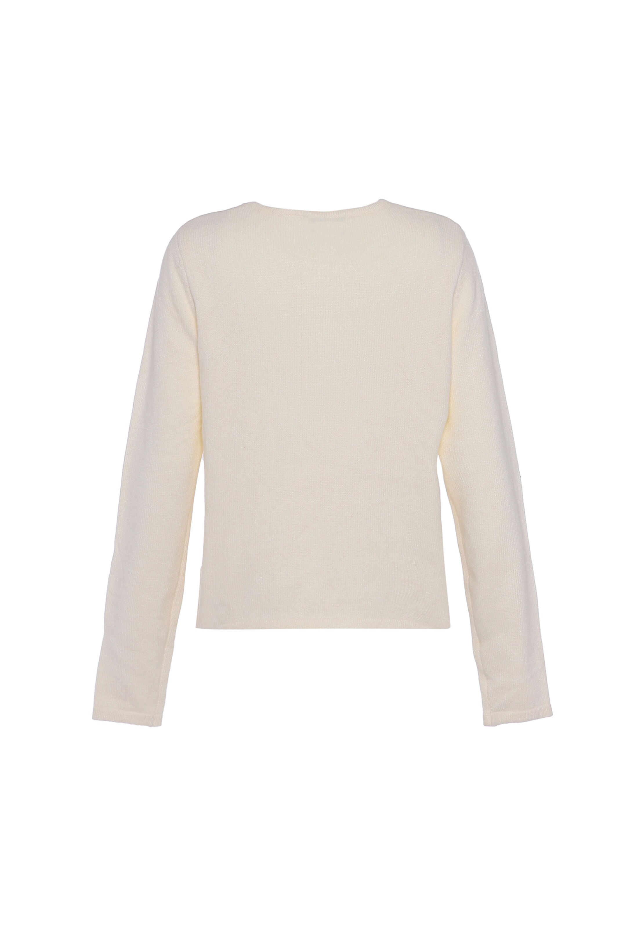 faina - Pullover em branco
