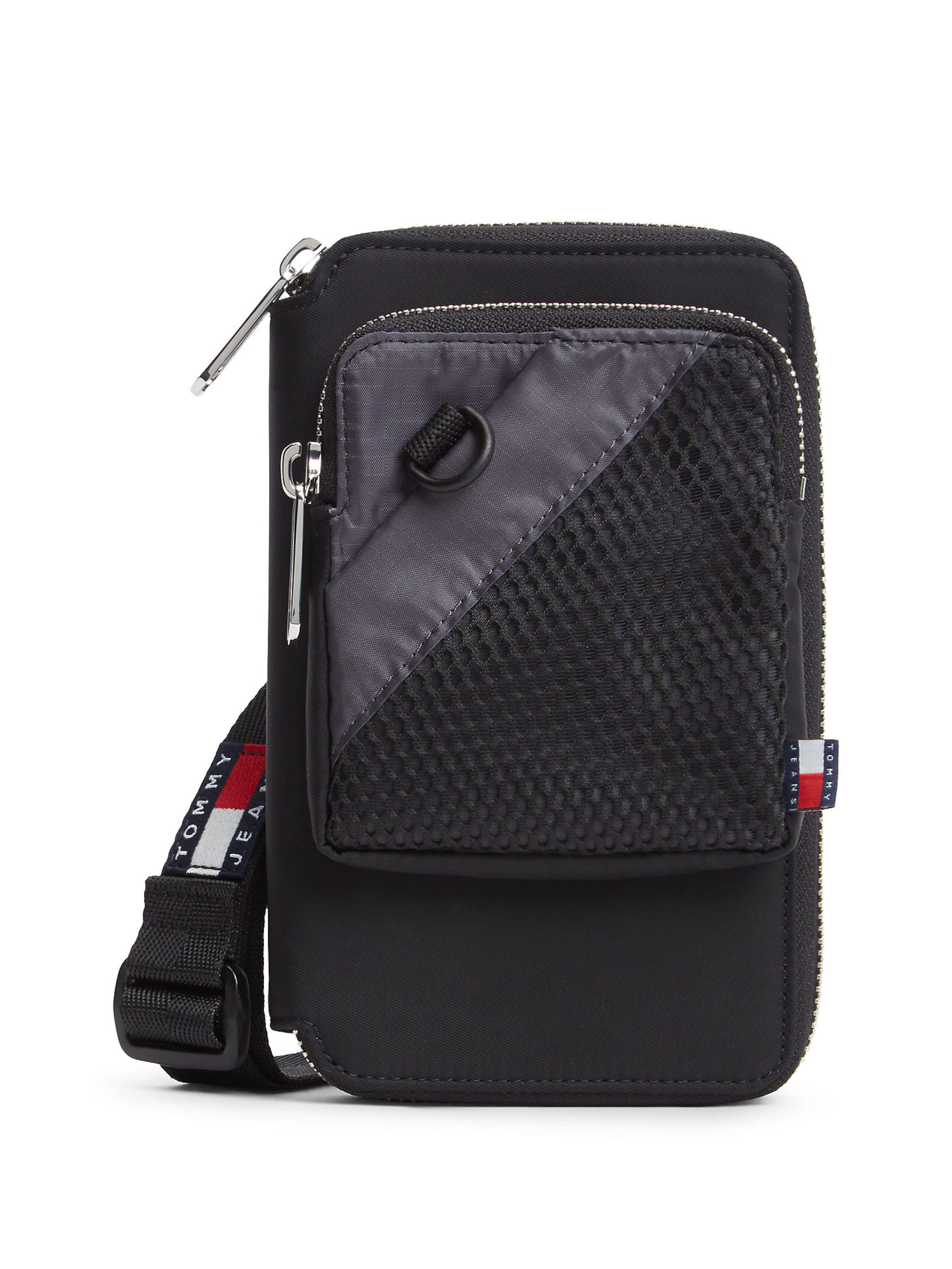 Tommy Jeans Crossbody bag in Black: front