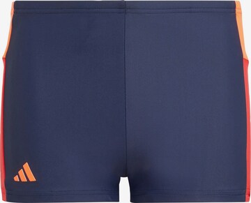 ADIDAS PERFORMANCE Athletic Swimwear in Blue: front