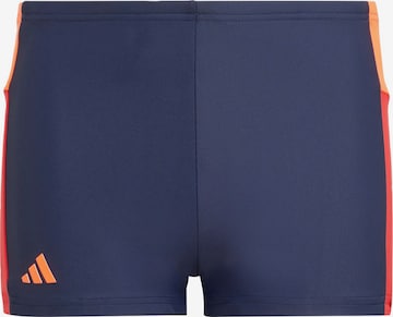 ADIDAS PERFORMANCE Athletic Swimwear in Blue: front