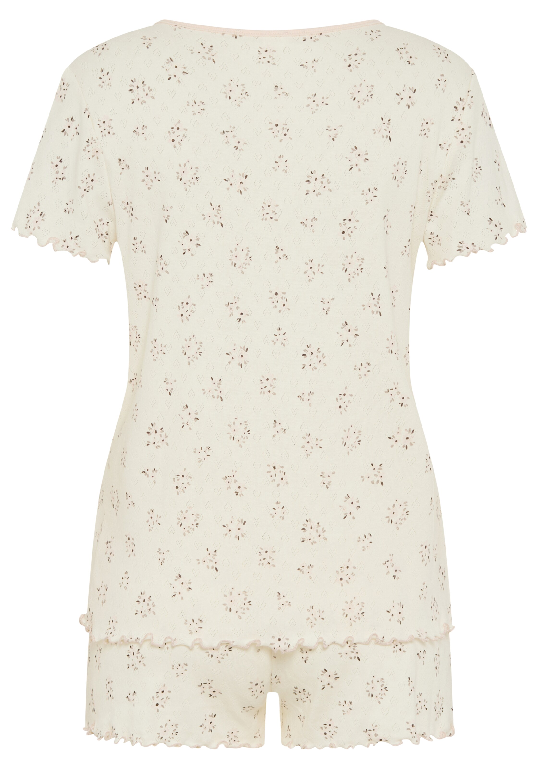 s.Oliver Short Pajama Set in Beige