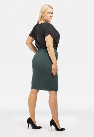 Karko Skirt ' ERYKA ' in Green