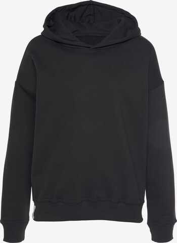 LASCANA Sweatshirt in Black: front