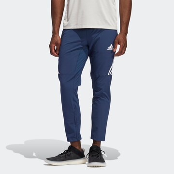 Regular Pantalon de sport ADIDAS SPORTSWEAR en bleu : devant