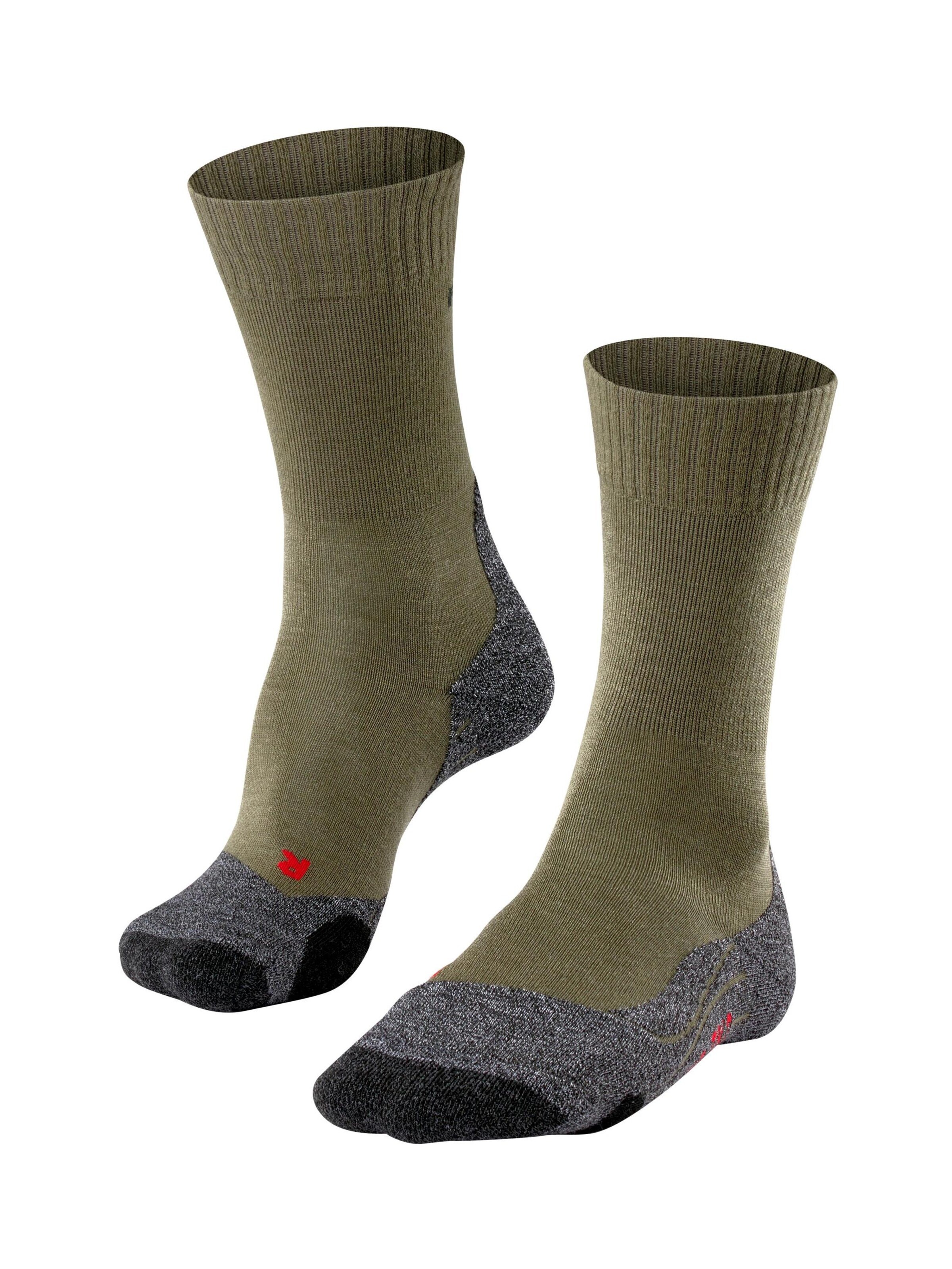 FALKE Athletic Socks 'TK2 Explore' in Green: front