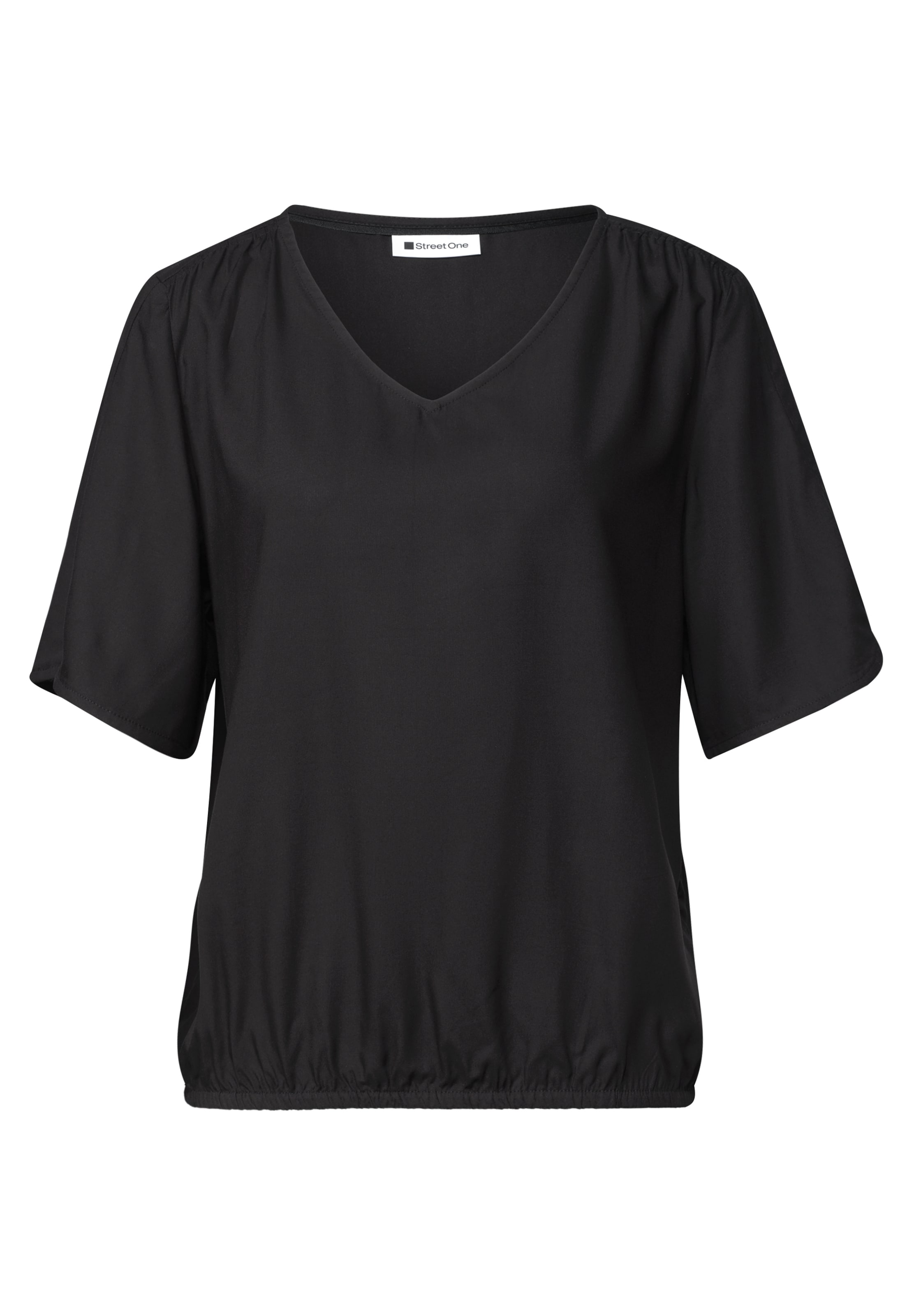 STREET ONE Blouse in Black: front