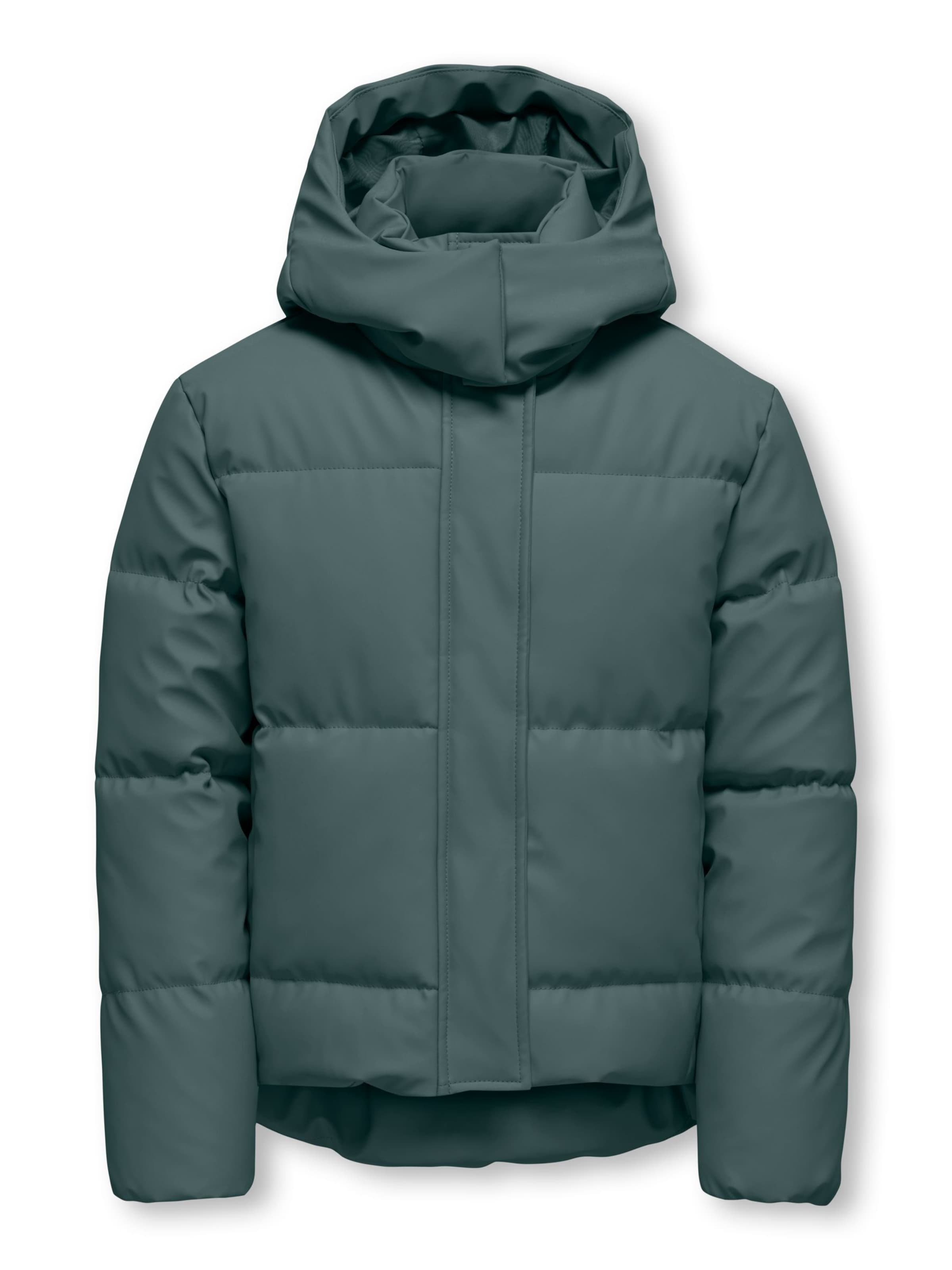 ONLY GIRLS Vinterjakke i grøn: forside