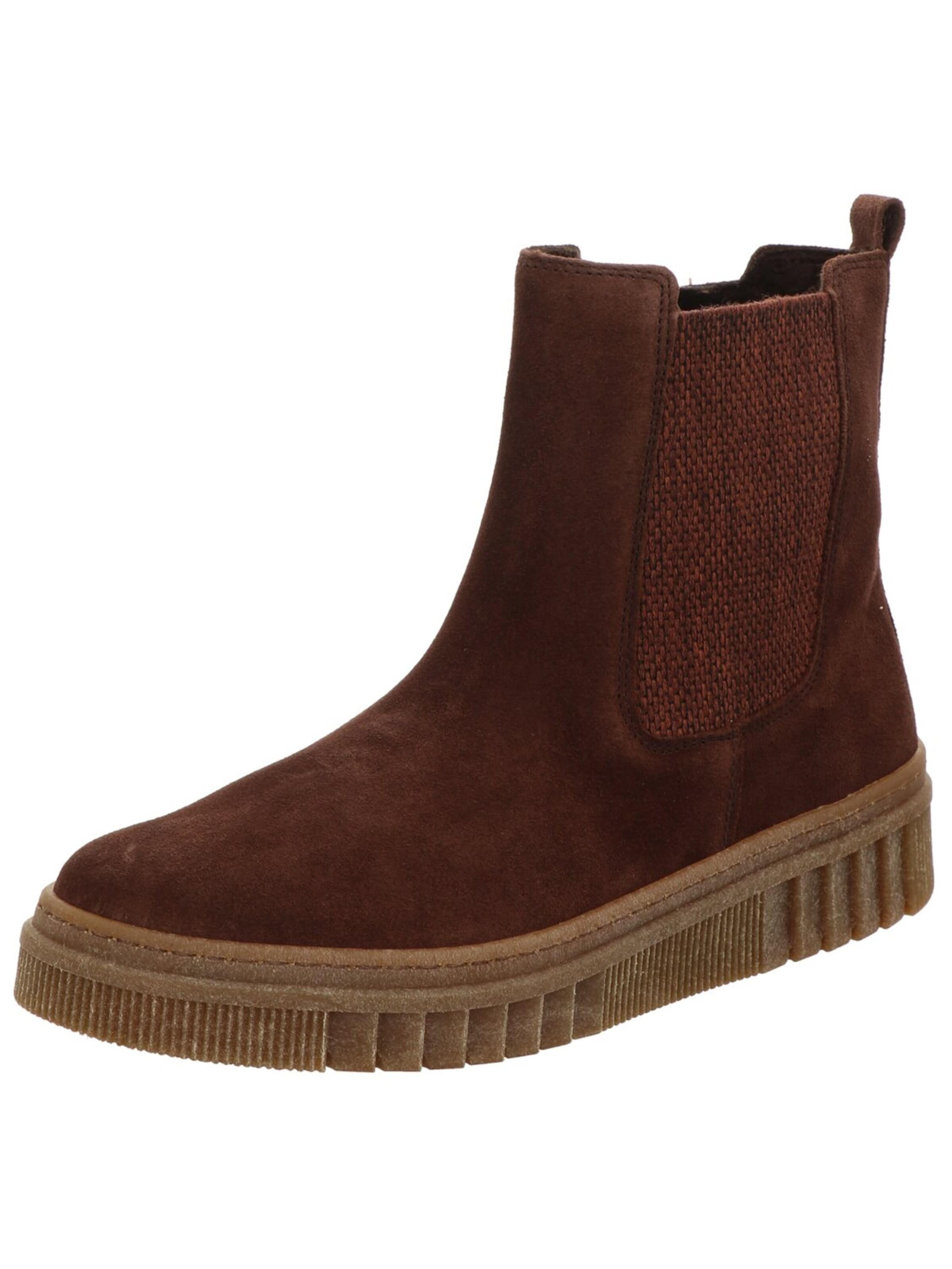 GABOR - Botas Chelsea 'Chelsea Boot Damen 8008.03.004 Rauleder in braun' en marrón: frente