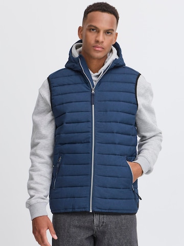 Gilet 'BHEdmar' BLEND en bleu : devant