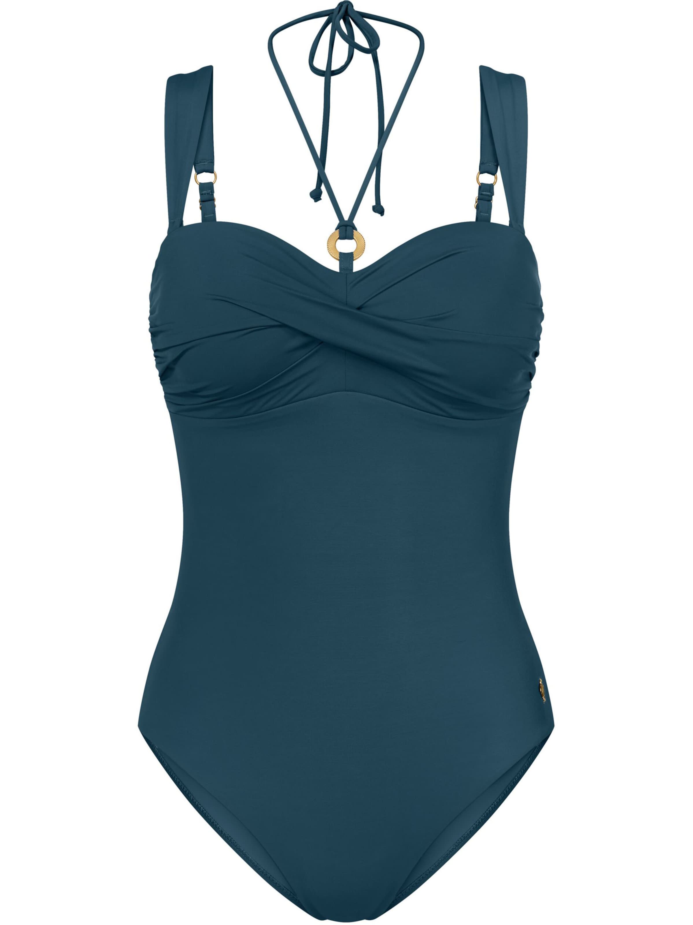 TRIUMPH Badeanzug ' Summer Twist ' in Blau: Vorderseite