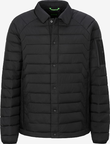 BOSS Between-Season Jacket in Black: front