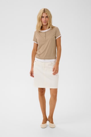 CULTURE - Camiseta en beige