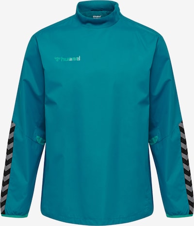 Hummel Urheilutakki 'Authentic' koossa XXL värissä sinivihreä / harmaa / musta, Tuotenäkymä