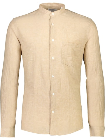 Lindbergh Button Up Shirt in Beige: front