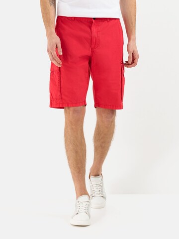 CAMEL ACTIVE Regular Cargo Pants in Red: front