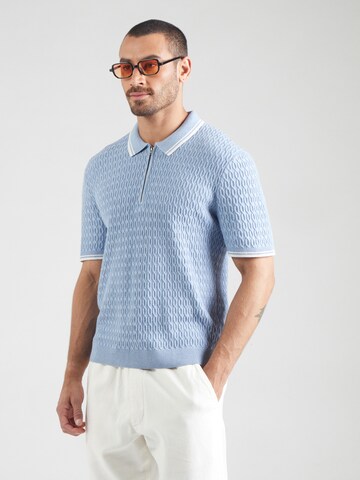 Abercrombie & Fitch Sweater in Blue: front