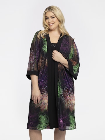 Yoek Kimono in Schwarz: predná strana