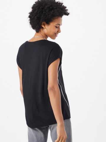 OPUS T-Shirt 'Sanina' in Schwarz