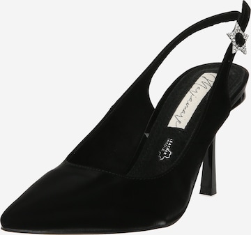 MARIAMARE - Zapatos destalonado 'BIELLA' en negro: frente