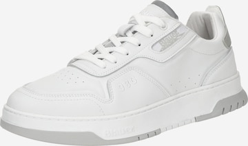 Blauer.USA Σνίκερ χαμηλό σε λευκό: μπροστά