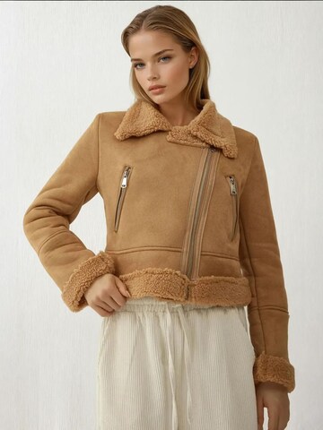 Bigdart - Casaco meia-estação em castanho: frente