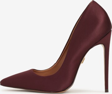 Kazar Pumps in Rood: voorkant