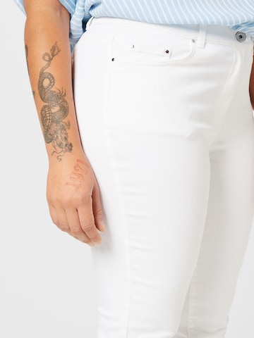 SAMOON Skinny Jeans in Weiß