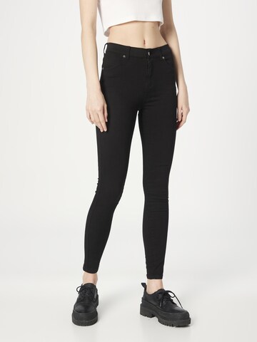 Dr. Denim Skinny Jeans 'Lexy' in Zwart: voorkant