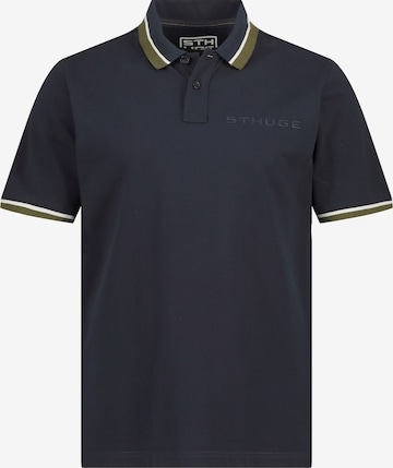 STHUGE Shirt in Blauw: voorkant