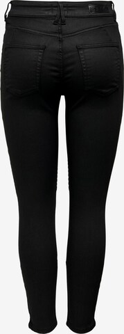 ONLY Slimfit Jeans 'Blush' in Schwarz