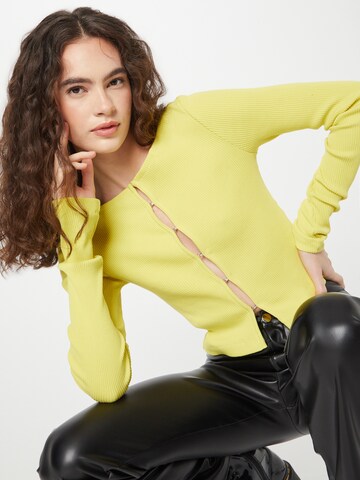 geltona WEEKDAY Kardiganas 'Coralie'