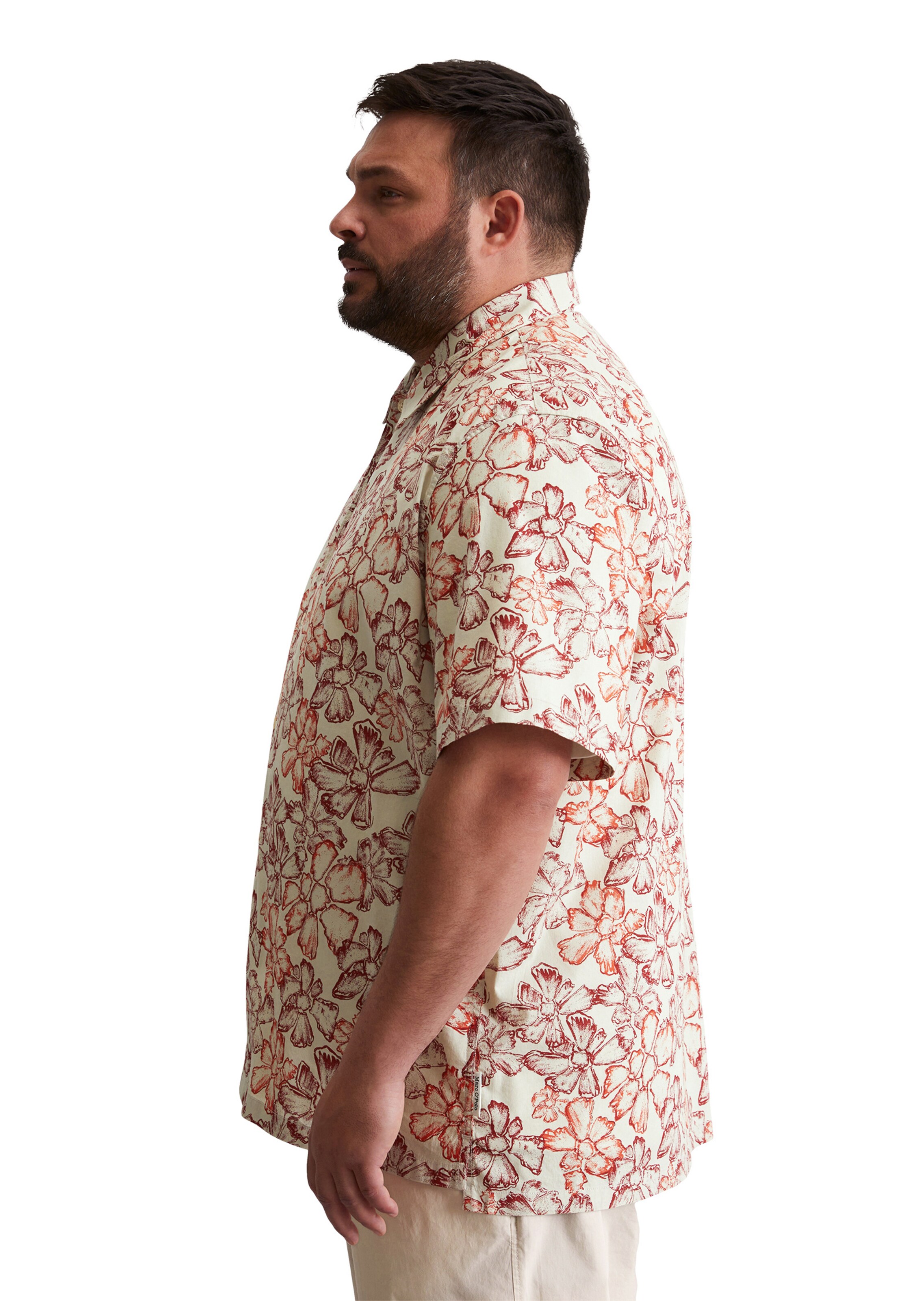 Marc O'Polo Regular Fit Hemd in Braun