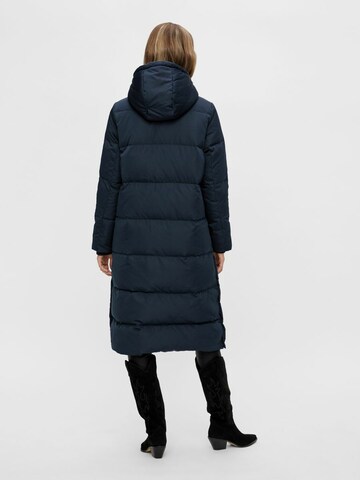 Y.A.S Wintermantel 'Puffa' in Blauw