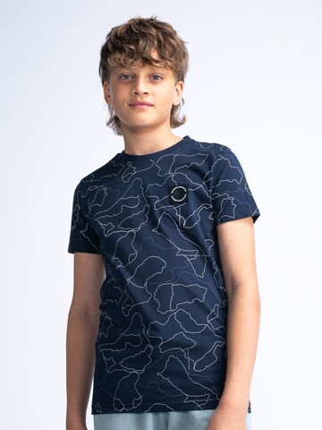 Petrol Industries Shirt 'Shorebreak' in Blue: front
