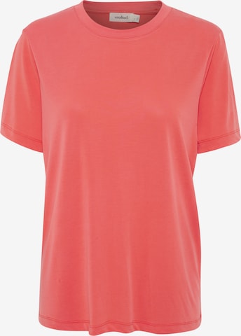 T-shirt 'Columbine' SOAKED IN LUXURY en rouge : devant