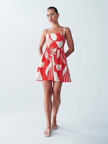 St MRLO Summer dress 'Lanah' in Red