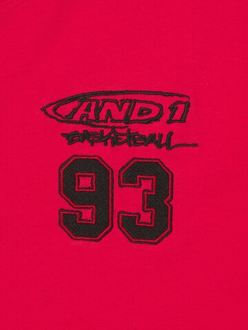 AND1 Shirt in Rot