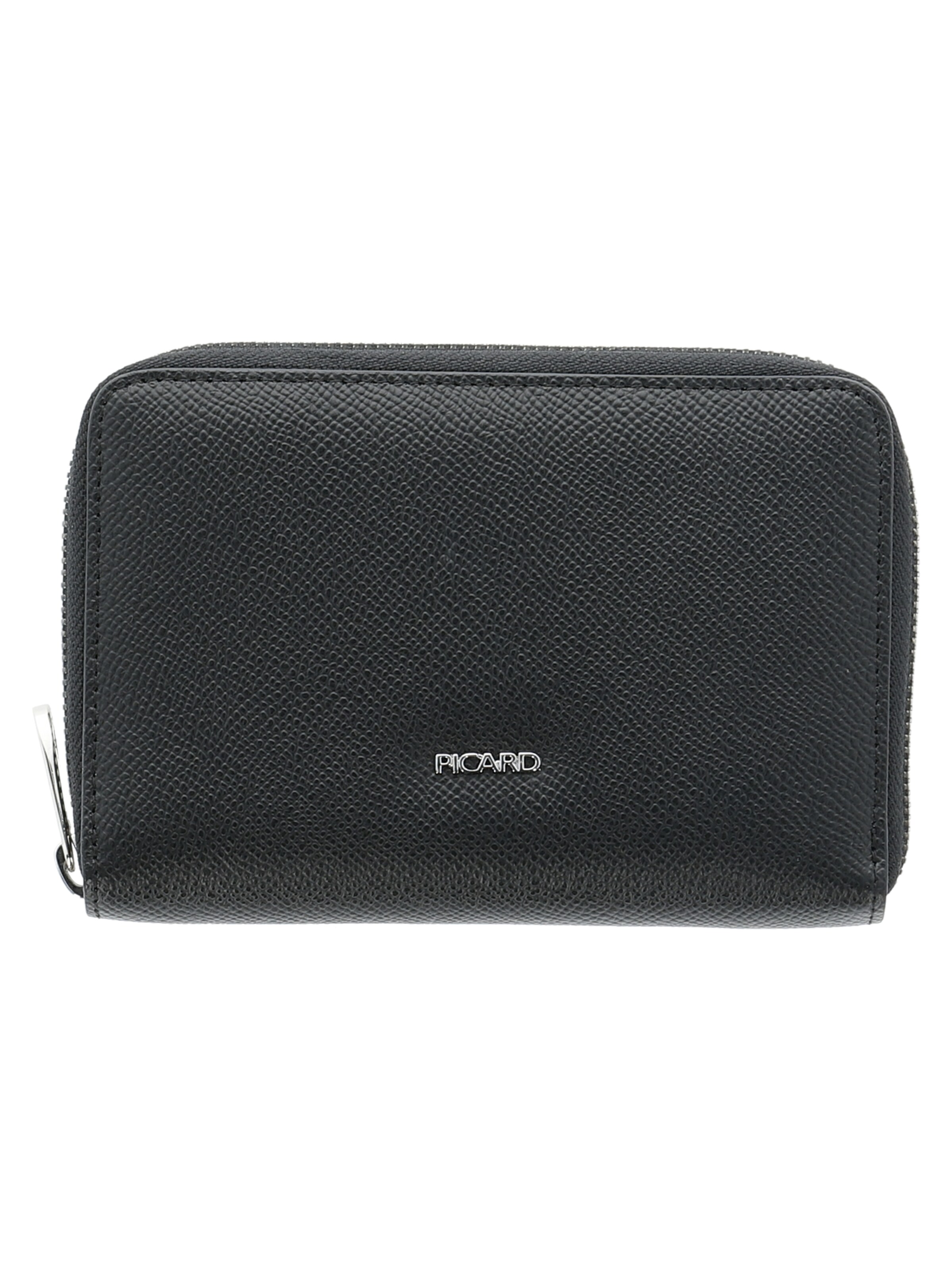 Picard Geldbörse 'Madison' in Schwarz: Vorderseite