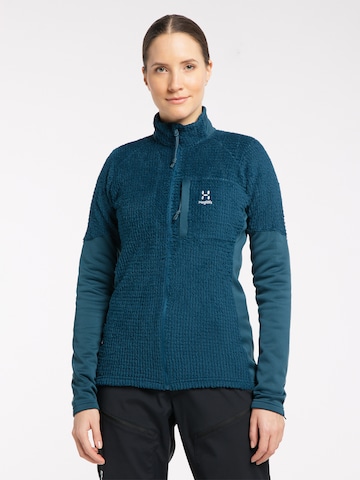 Haglöfs Athletic Fleece Jacket 'Touring' in Blue: front