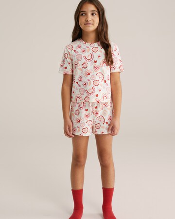 WE Fashion Пижама в Смешанный: спереди