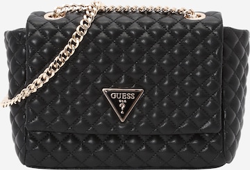 Sac à bandoulière 'Rianee' GUESS en noir : devant