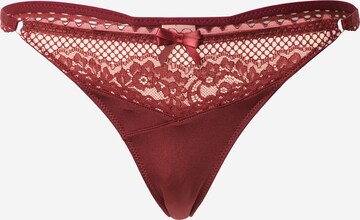 String 'Malika' Hunkemöller en rouge : devant