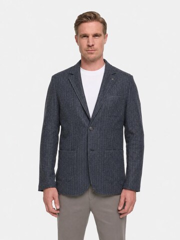 Zuitable Slim fit Suit Jacket 'DiFab' in Blue: front