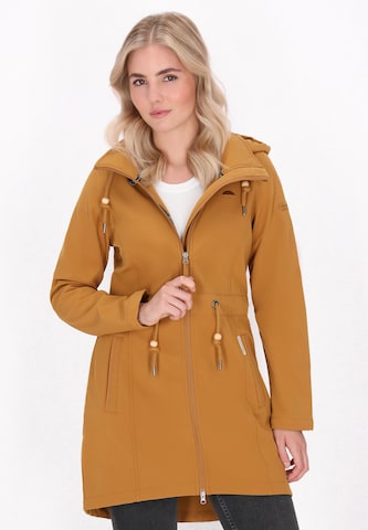 Schmuddelwedda Functionele jas in Beige: voorkant