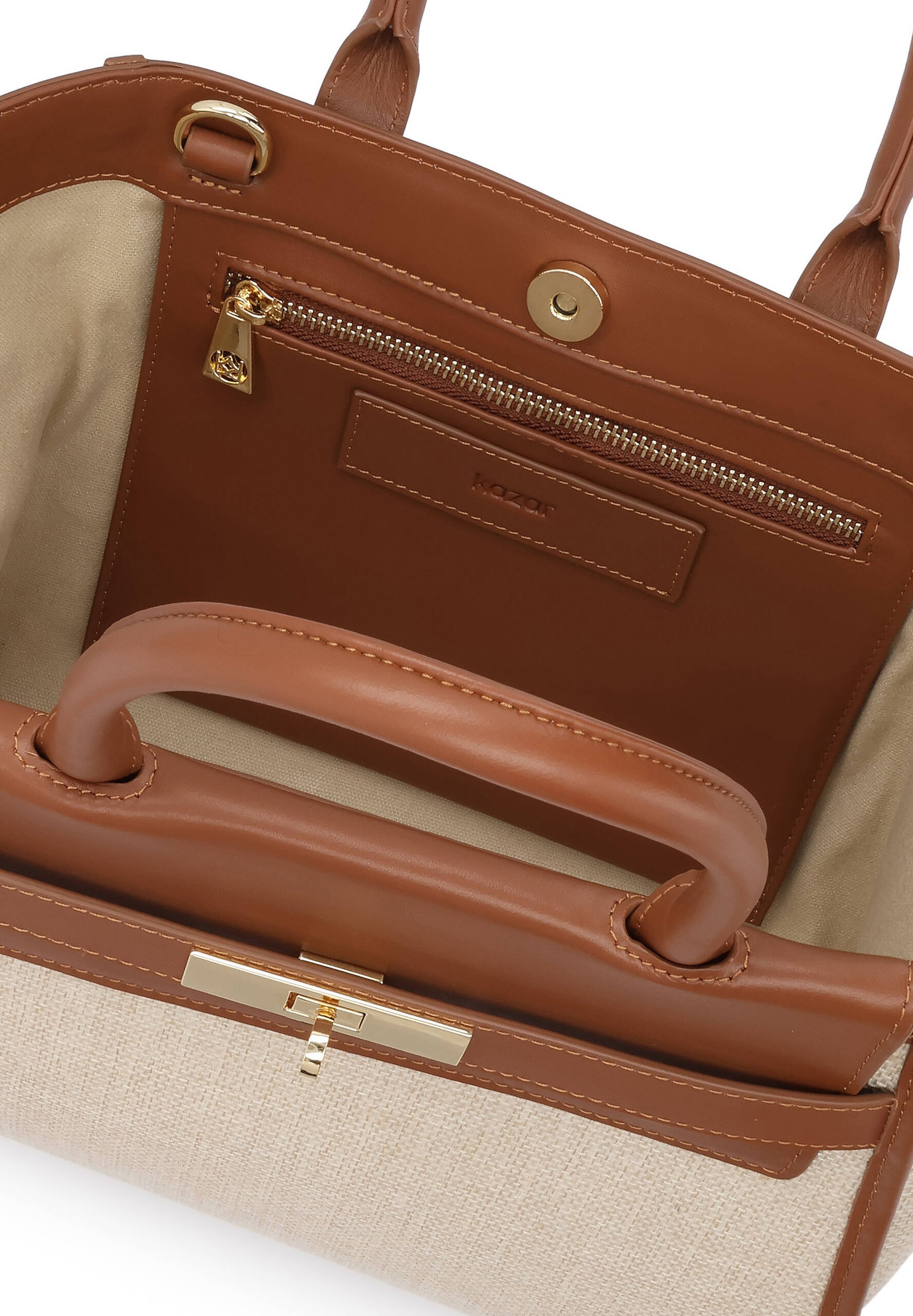 Kazar Kézitáska - bézs