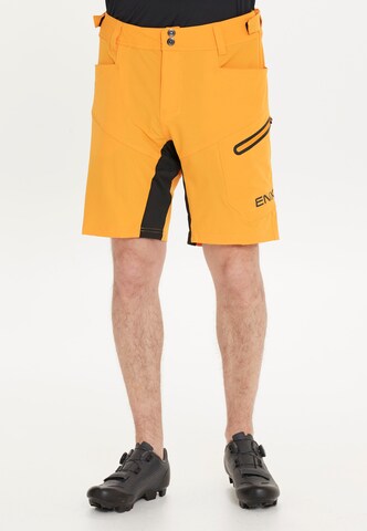 ENDURANCE Regular Workout Pants 'Jamal' in Orange: front