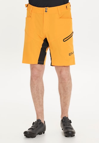 ENDURANCE Normální Sportovní kalhoty 'Jamal' – oranžová: přední strana